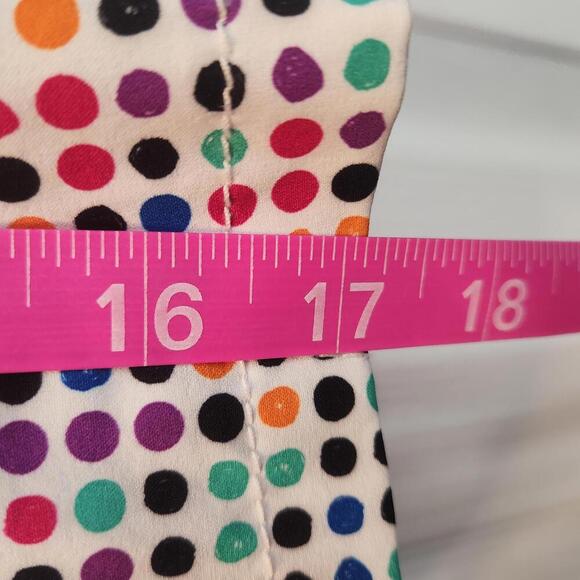 Cutter & Buck DryTec Multi-colored Polka Dot Golf Skort Size 6 - Picture 5 of 9